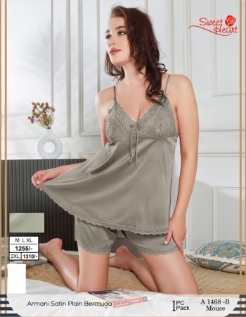 Armani Satin Plain Bermuda A1468B Mouse 1 PC Pack