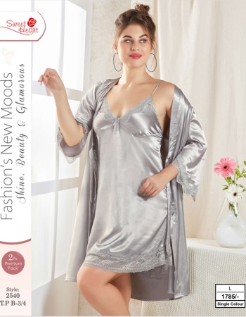 Fashion's New Moods Shine Beauty & Glamorous 2pcs Premium Pack Style-2540-T-P-B-3/4