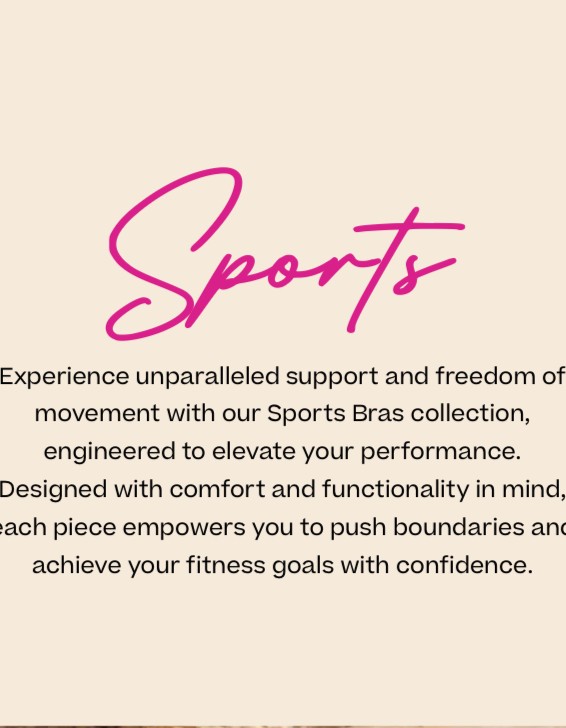 Lingerie Sports Bra LSB6230